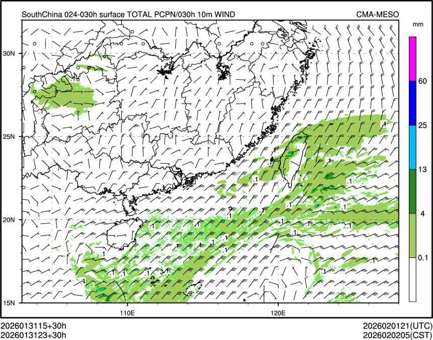 01/31 23时 +030小时