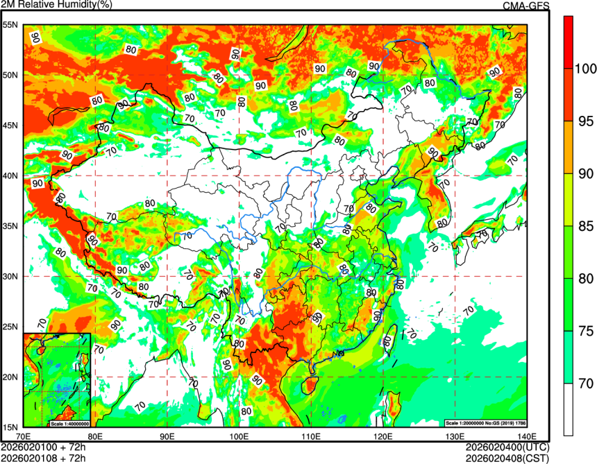 02/01 00时 +072小时