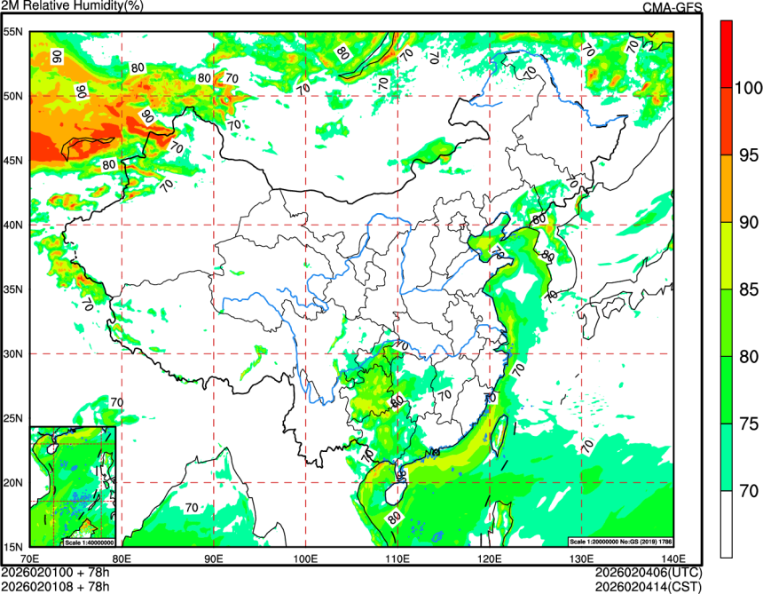 02/01 00时 +078小时