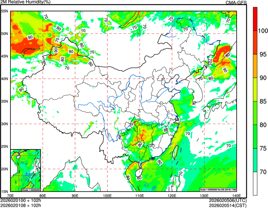 02/01 00时 +102小时