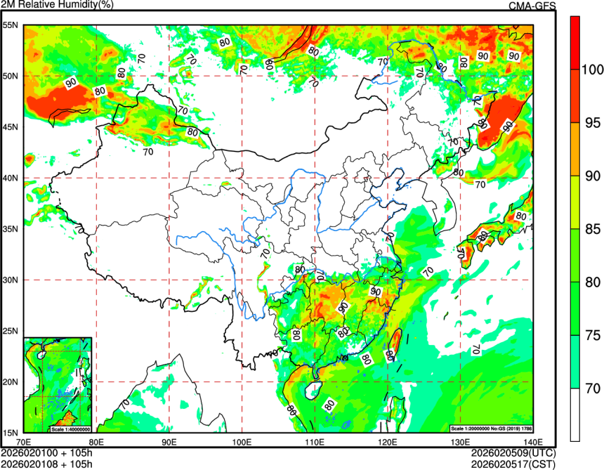 02/01 00时 +105小时
