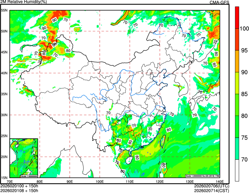 02/01 00时 +150小时