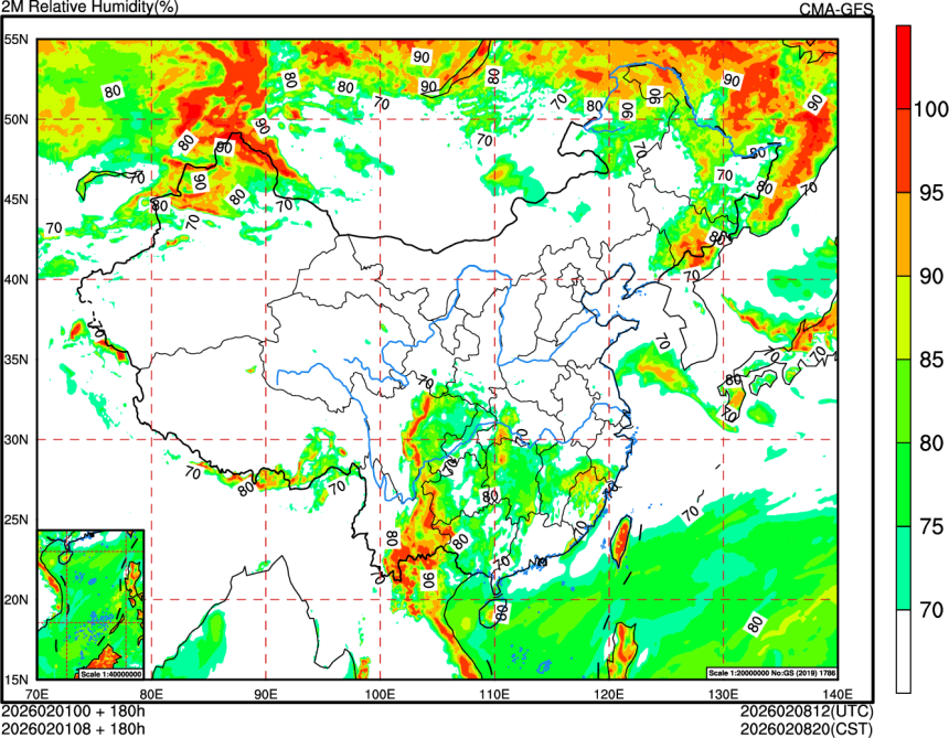 02/01 00时 +180小时