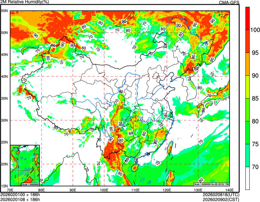 02/01 00时 +186小时
