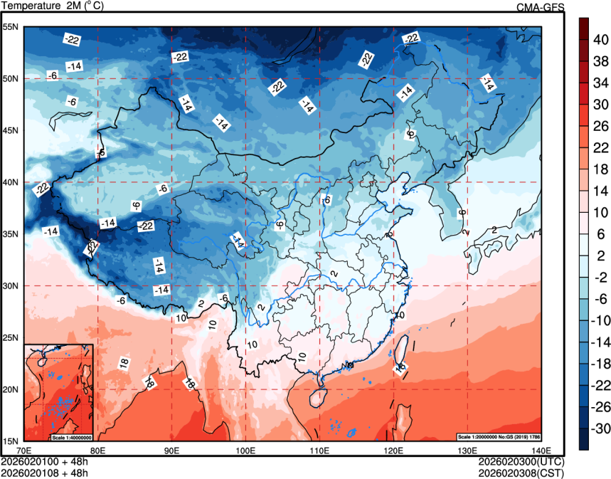02/01 00时 +048小时
