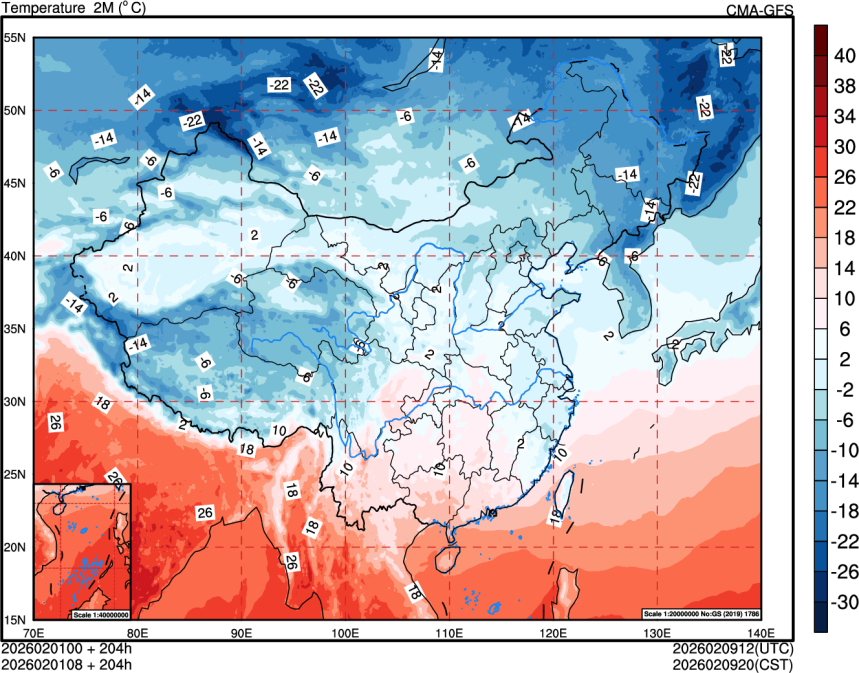 02/01 00时 +204小时