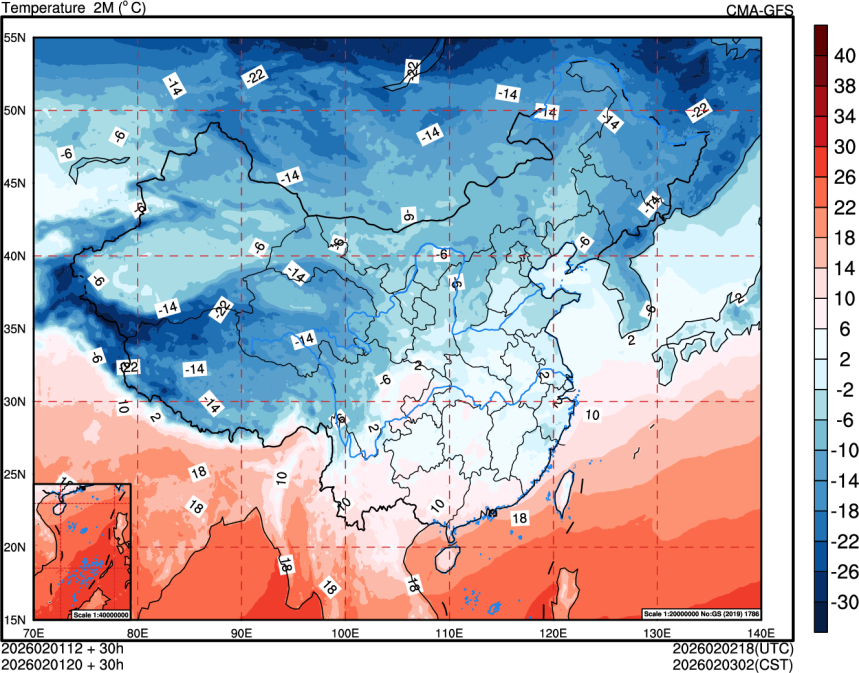 02/01 12时 +030小时