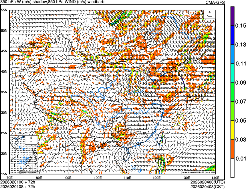 02/01 00时 +072小时