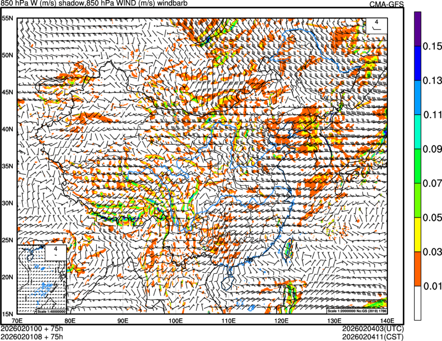 02/01 00时 +075小时
