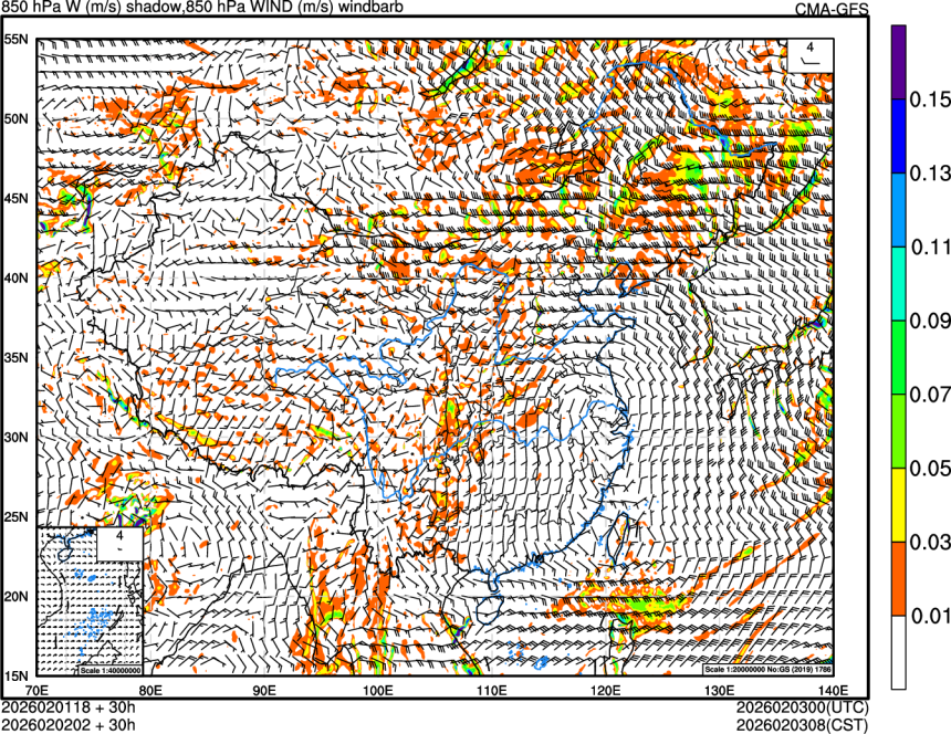 02/01 18时 +030小时