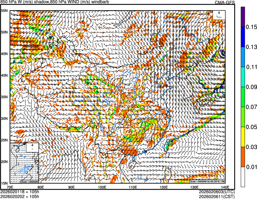 02/01 18时 +105小时