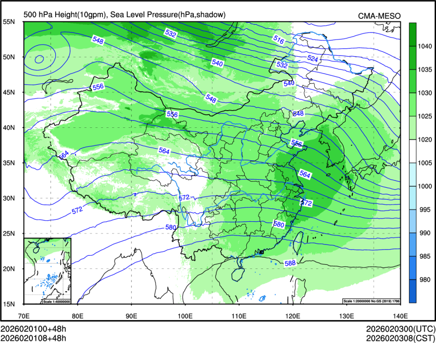 02/01 08时 +048小时