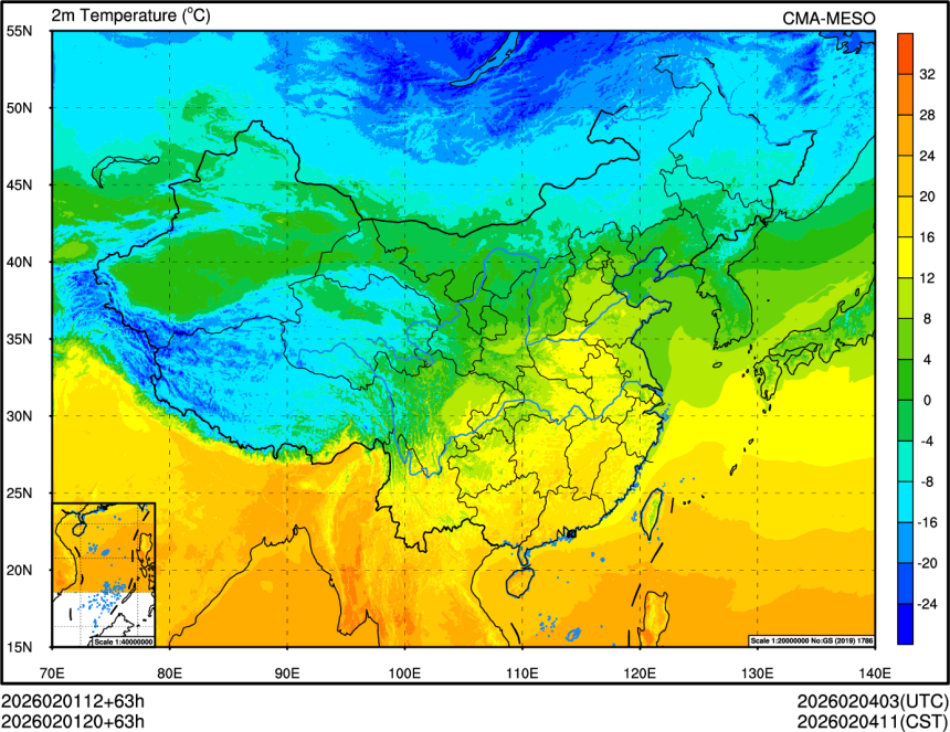 02/01 12时 +063小时