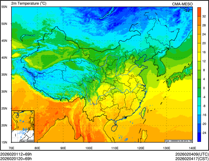 02/01 12时 +069小时