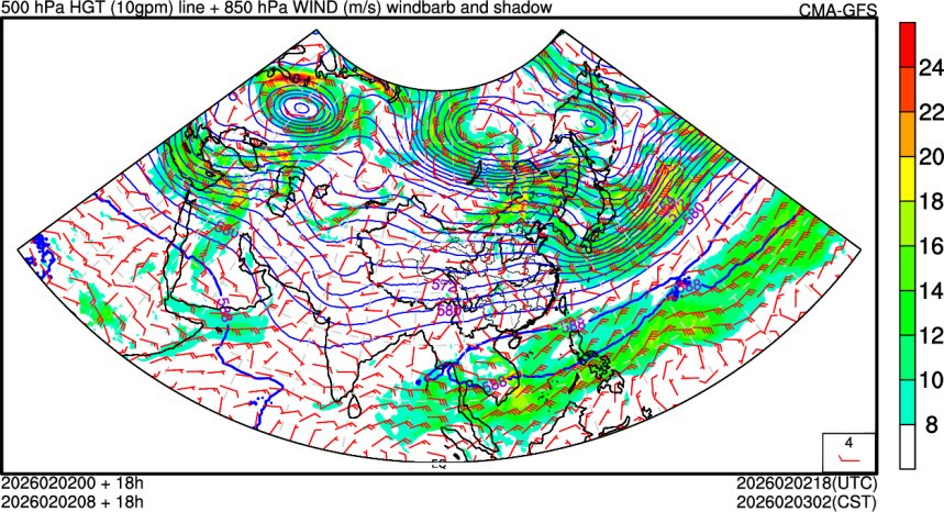 02/02 00时 +018小时