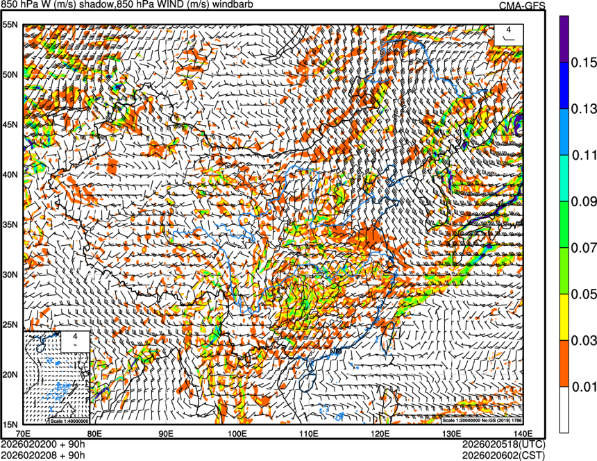 02/02 00时 +090小时
