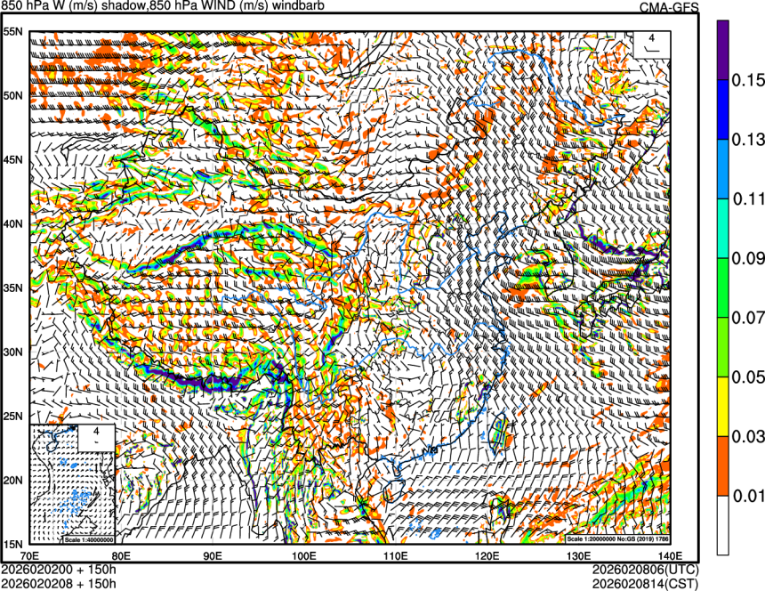 02/02 00时 +150小时