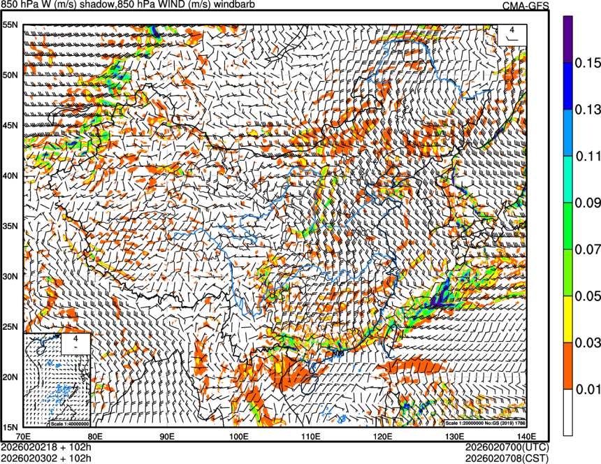 02/02 18时 +102小时