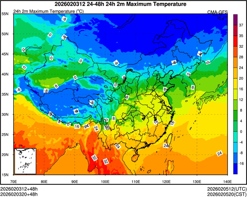 02/03 12时 +048小时