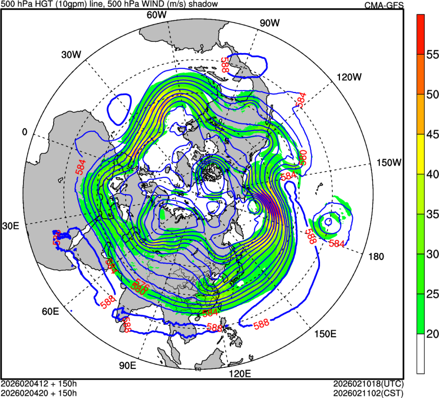 02/04 12时 +150小时