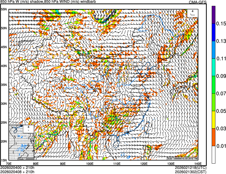 02/04 00时 +210小时