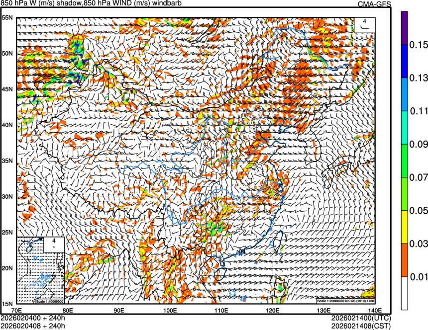 02/04 00时 +240小时