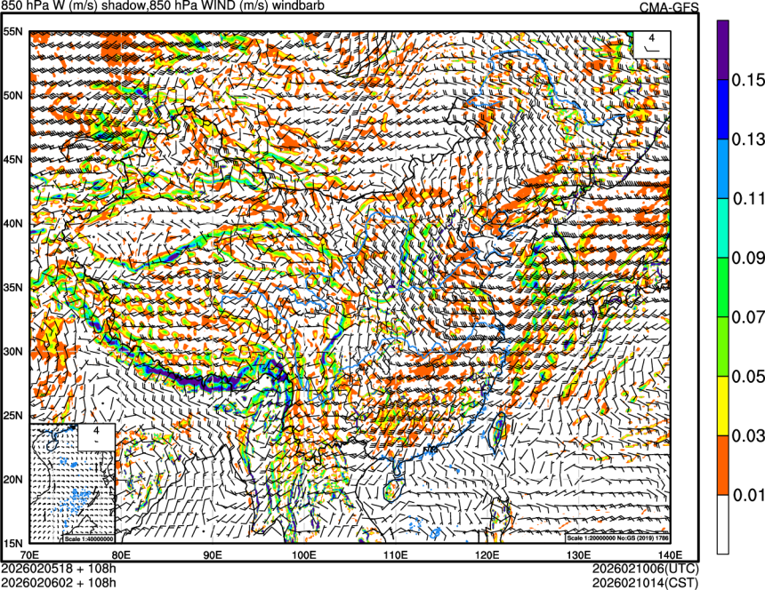 02/05 18时 +108小时