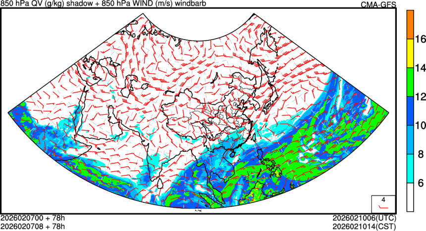 02/07 00时 +078小时