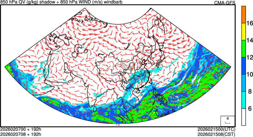 02/07 00时 +192小时