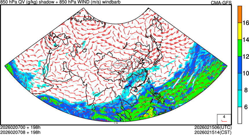 02/07 00时 +198小时
