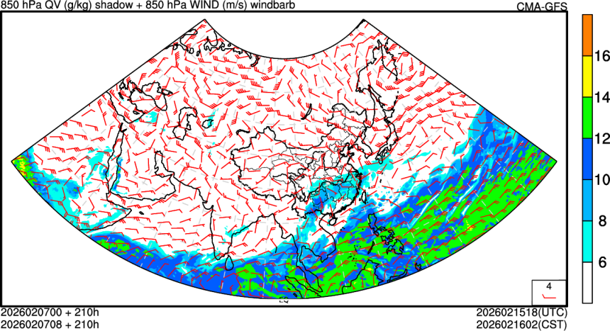 02/07 00时 +210小时