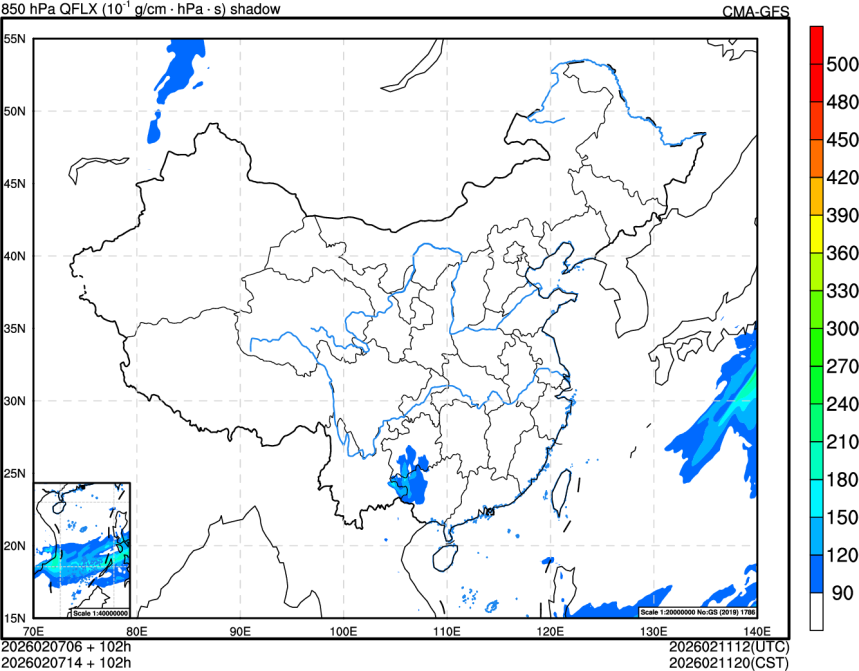 02/07 06时 +102小时