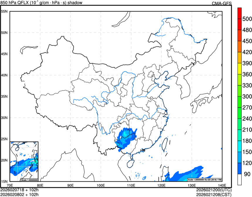 02/07 18时 +102小时