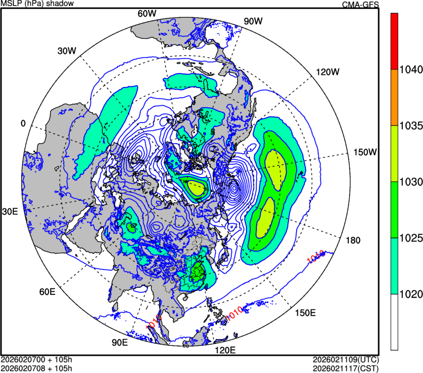 02/07 00时 +105小时