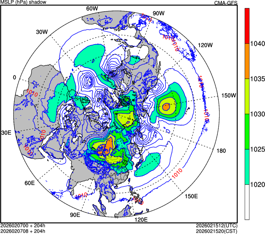 02/07 00时 +204小时