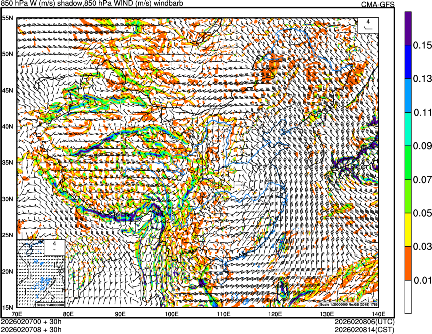 02/07 00时 +030小时