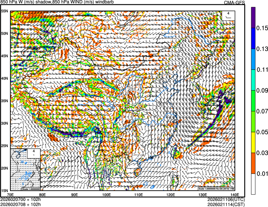 02/07 00时 +102小时