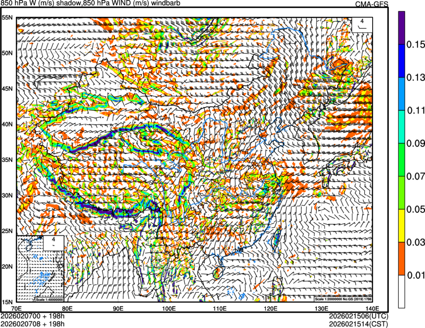02/07 00时 +198小时