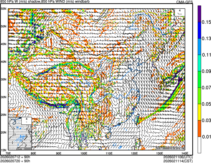 02/07 12时 +090小时