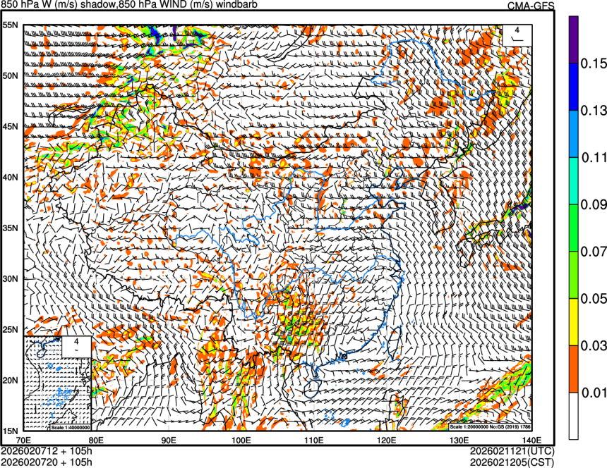 02/07 12时 +105小时