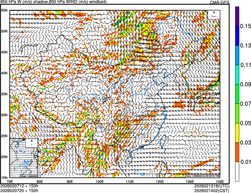 02/07 12时 +150小时