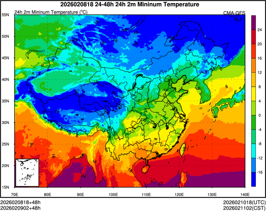 02/08 18时 +048小时