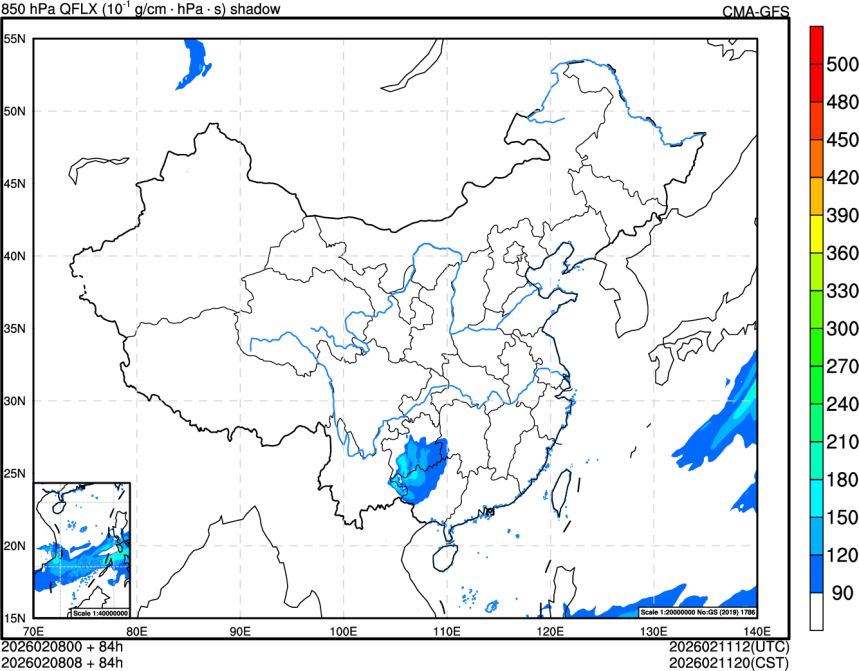 02/08 00时 +084小时