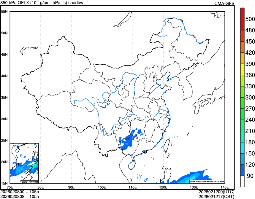 02/08 00时 +105小时