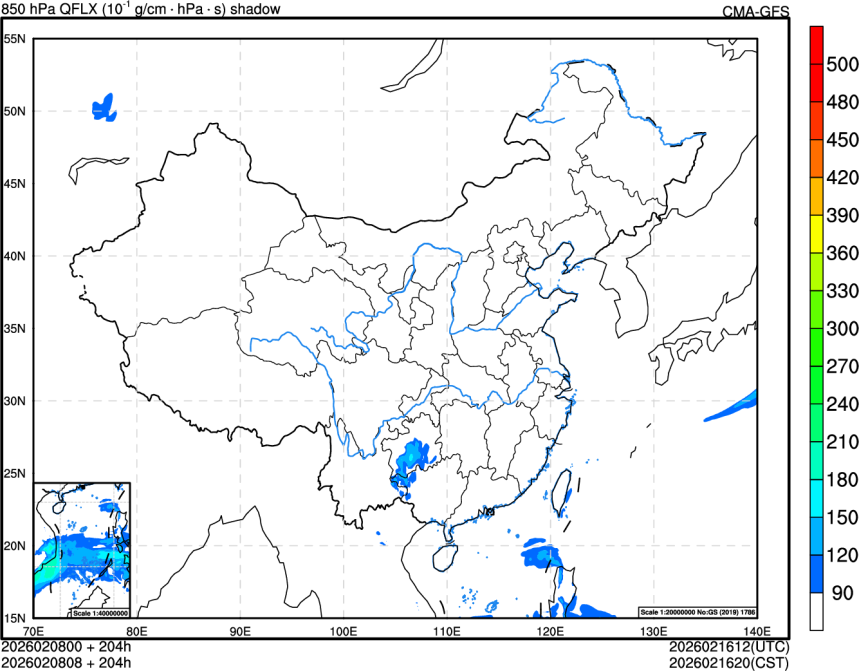02/08 00时 +204小时