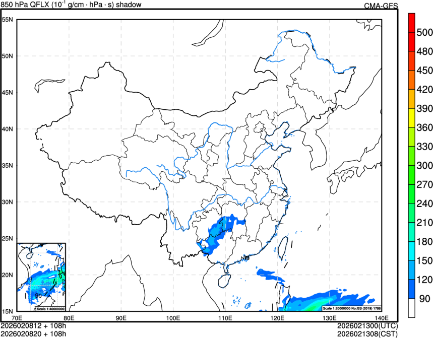 02/08 12时 +108小时