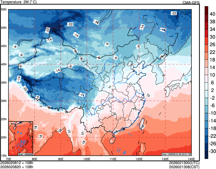 02/08 12时 +108小时