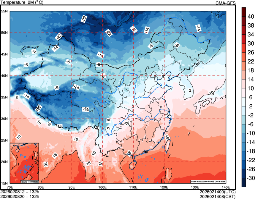 02/08 12时 +132小时