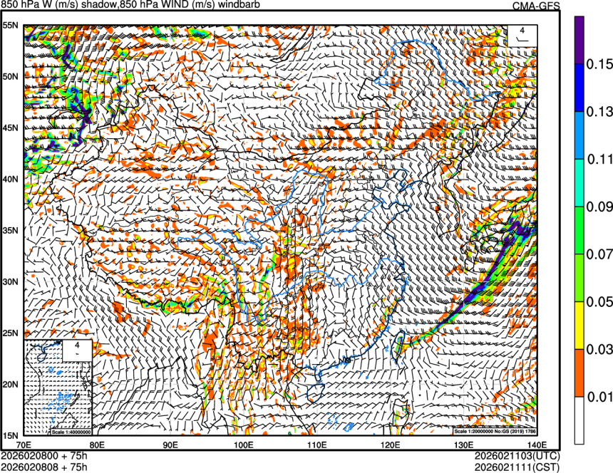 02/08 00时 +075小时