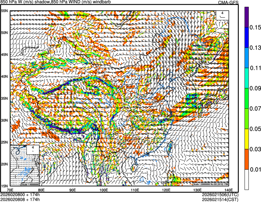 02/08 00时 +174小时